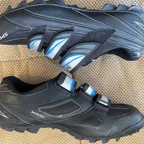 SHIMANO SH-WM51 SPD Women's Specific Fit CYCLING SHOES cleats 10.4 US 43 EUR - Picture 2 of 9